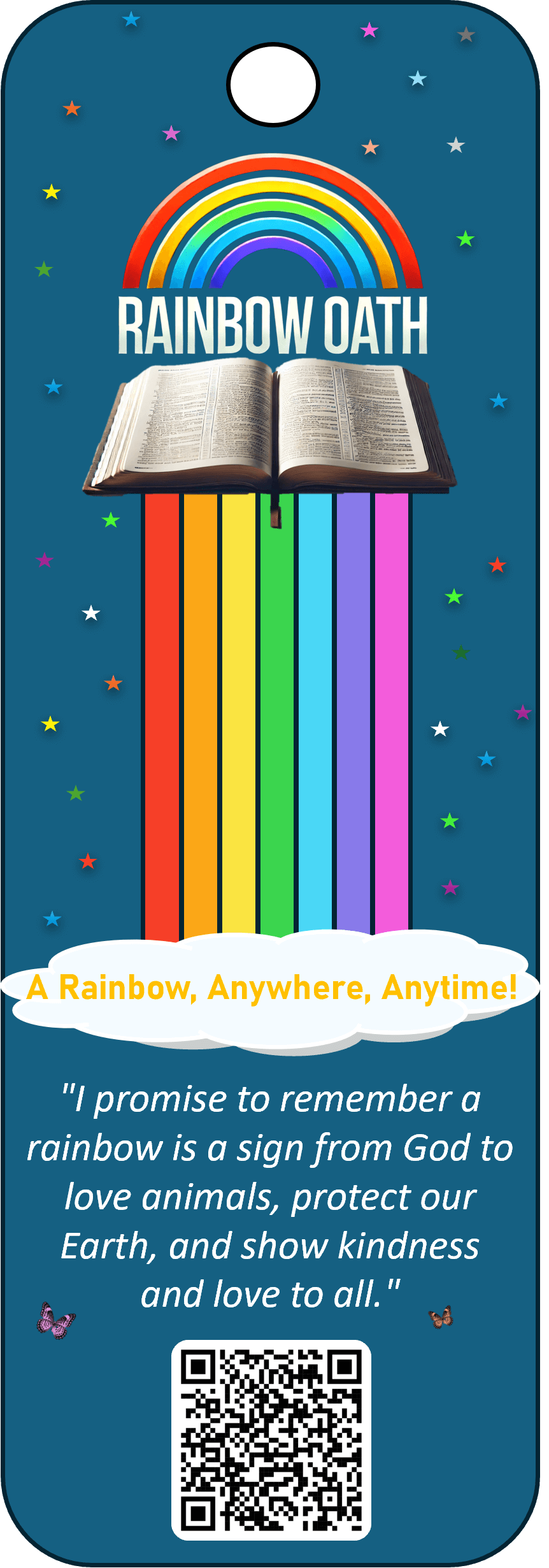 Rainbow Oath Bookmarker