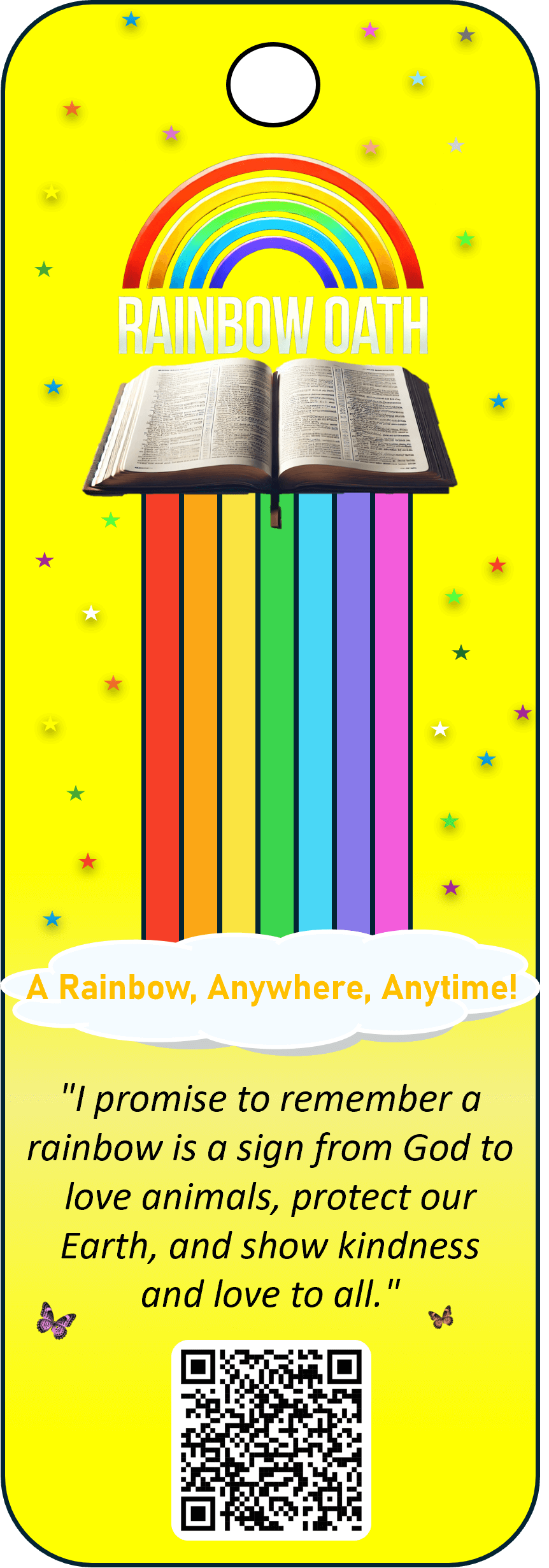 Rainbow Oath Bookmarker