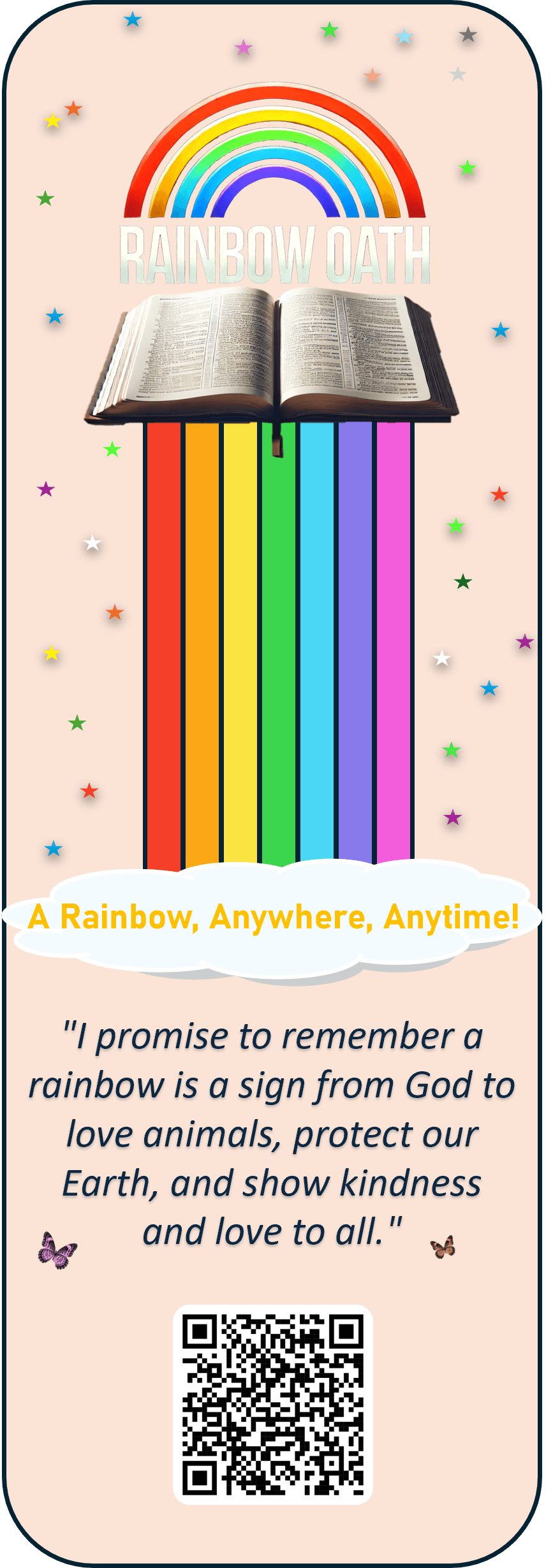 Rainbow Oath Bookmarker