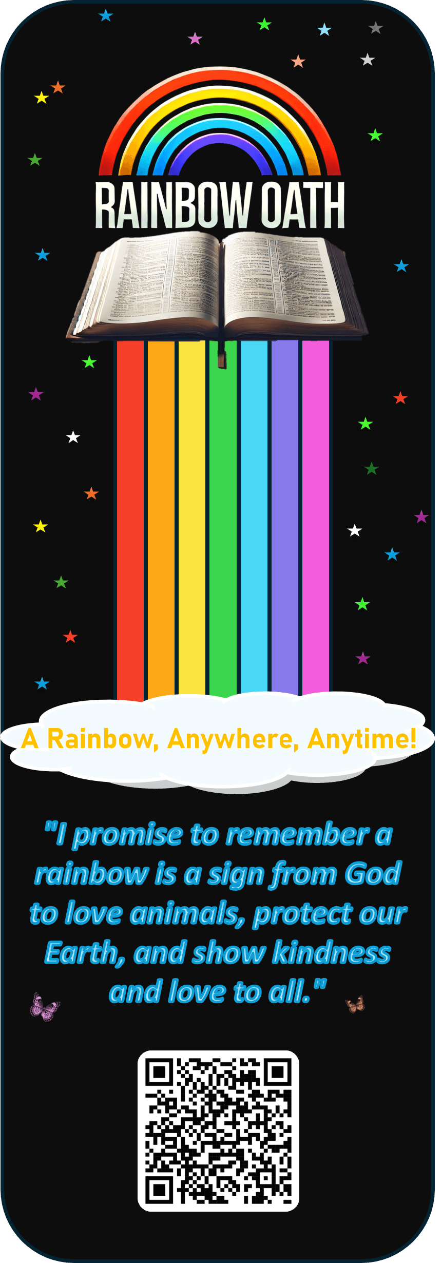 Rainbow Oath Bookmarker