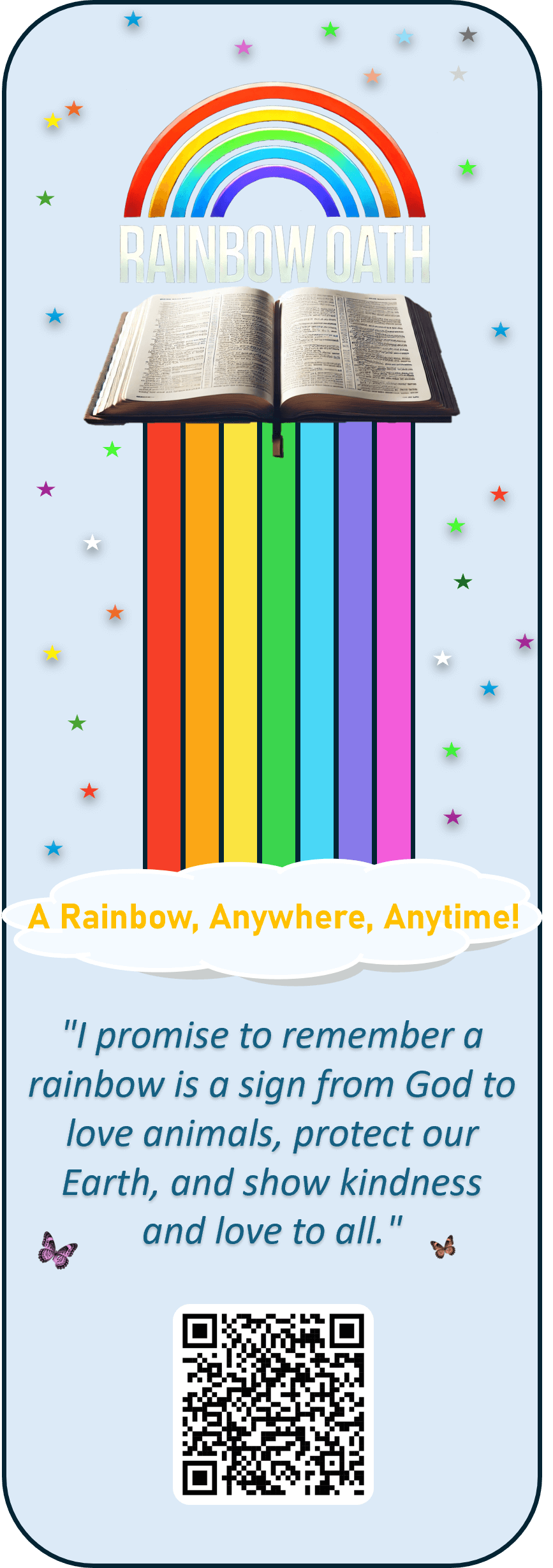 Rainbow Oath Bookmarker