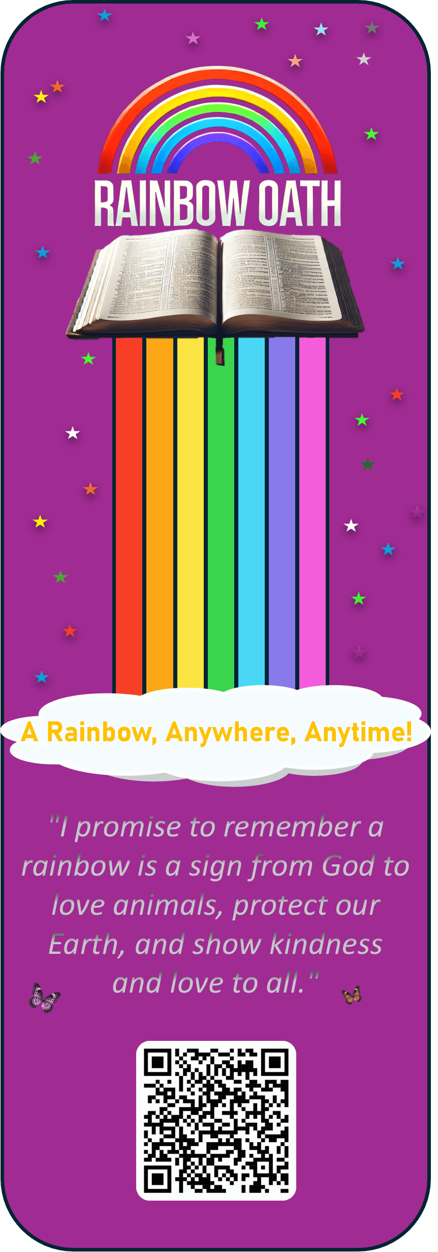 Rainbow Oath Bookmarker