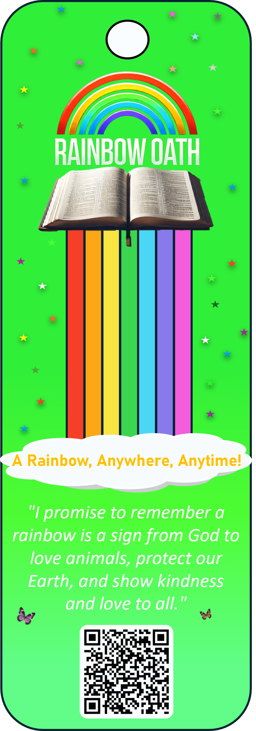 Rainbow Oath Bookmarker