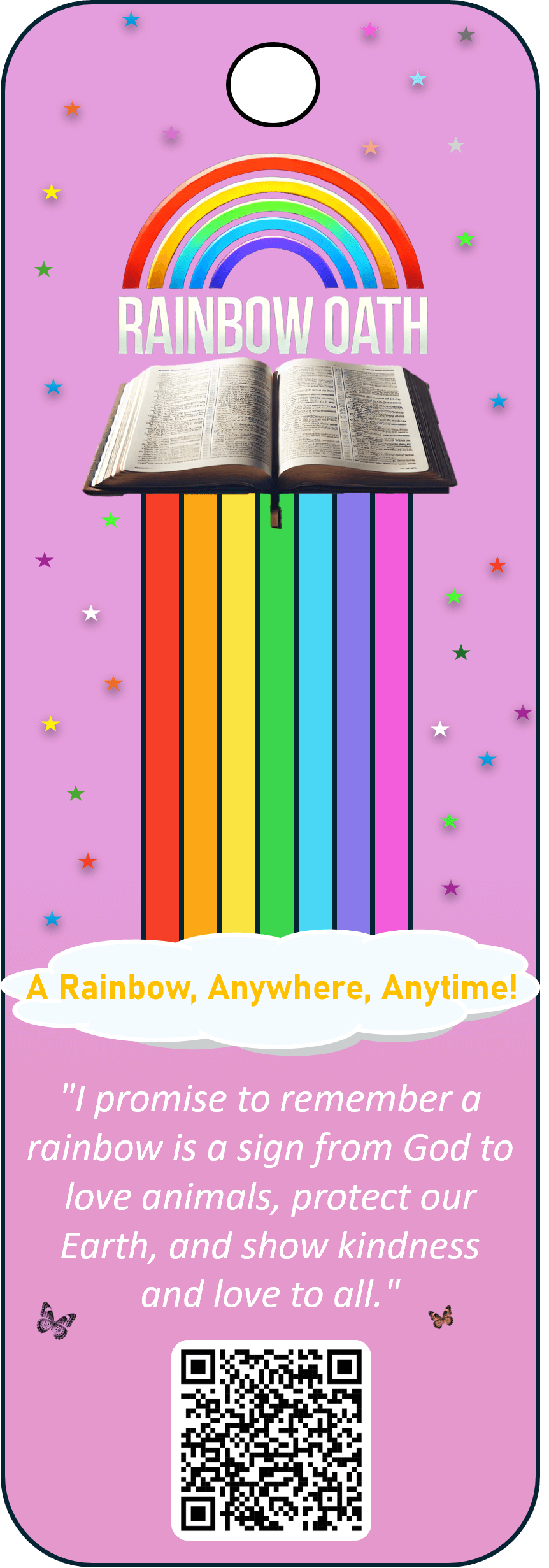 Rainbow Oath Bookmarker