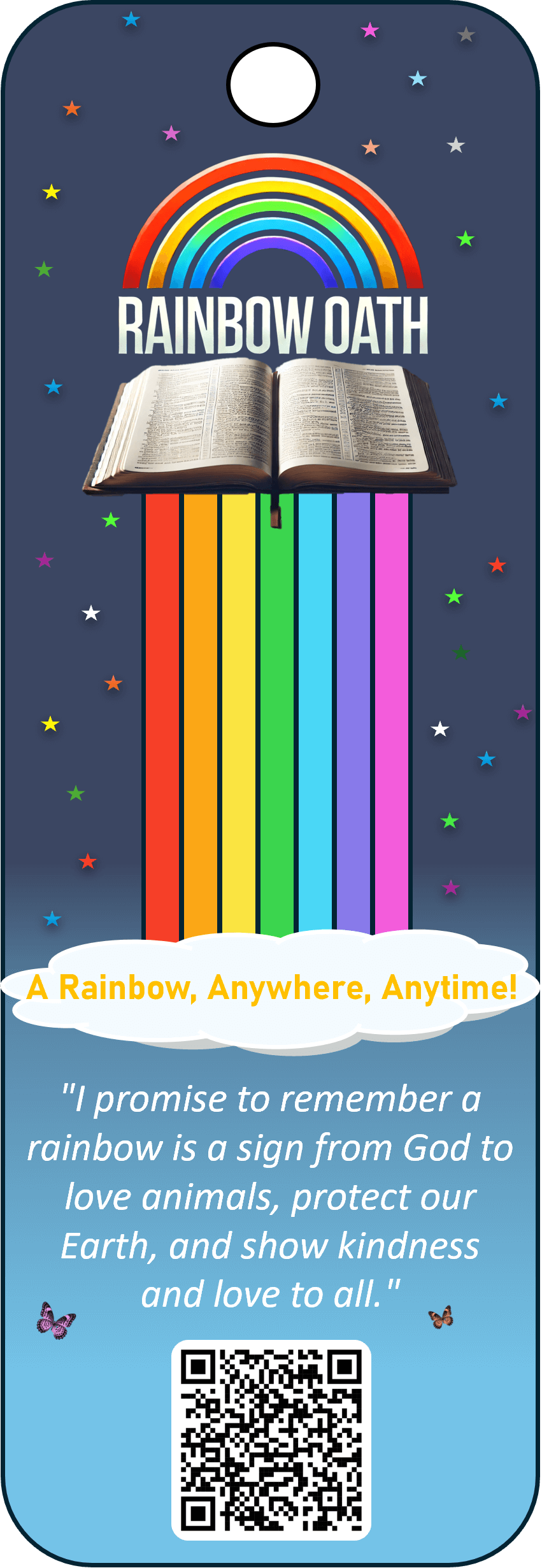 Rainbow Oath Bookmarker