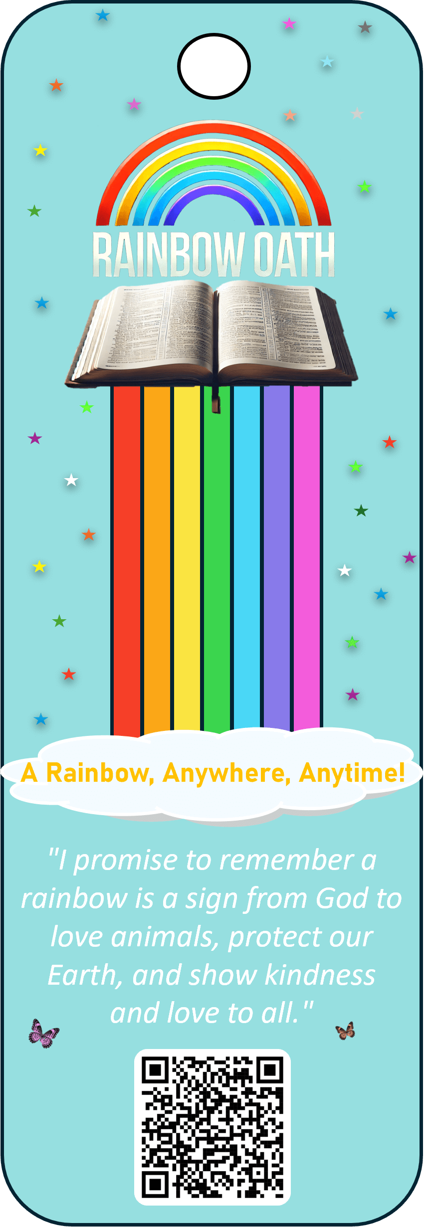 Rainbow Oath Bookmarker