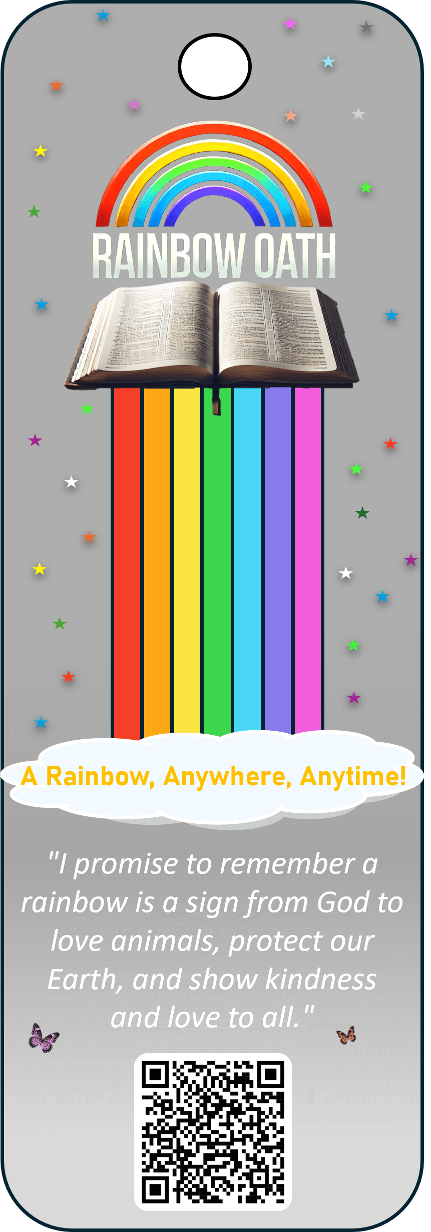 Rainbow Oath Bookmarker