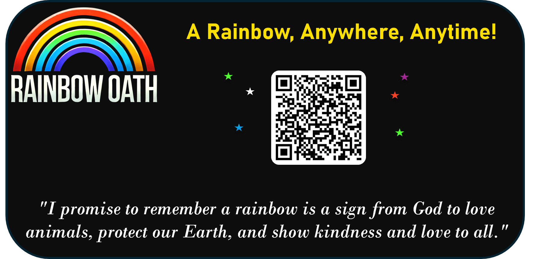 Rainbow Oath Magnet