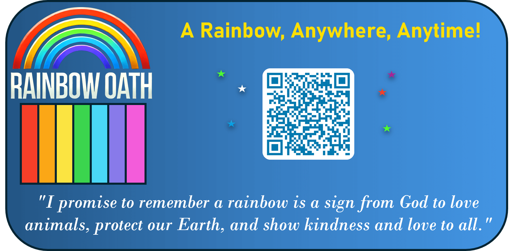 Rainbow Oath Magnet