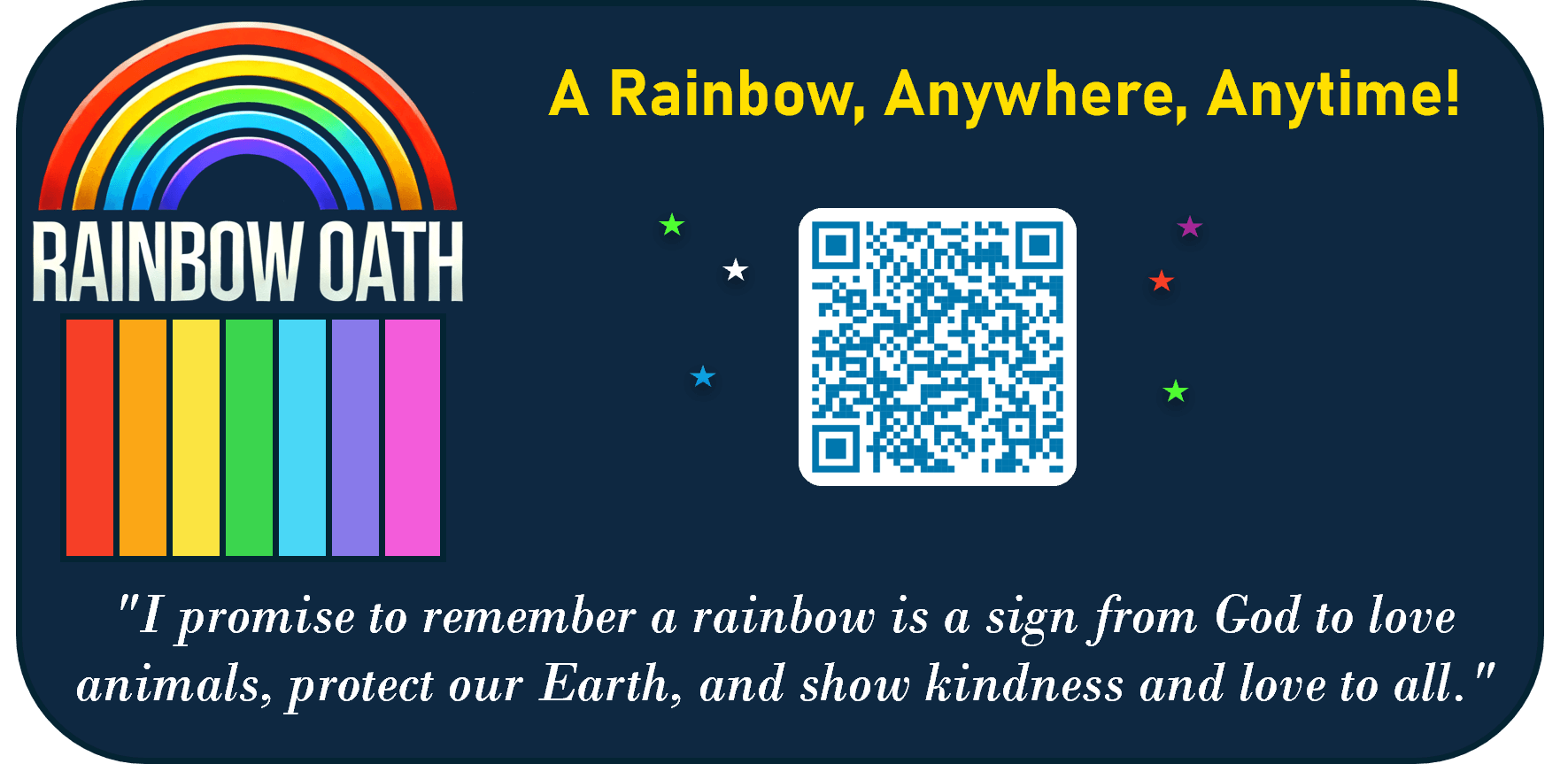 Rainbow Oath Magnet